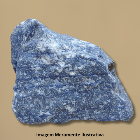 Quartzo Azul Bruto (2,180 kg) | A Âncora da Calma - Unidade